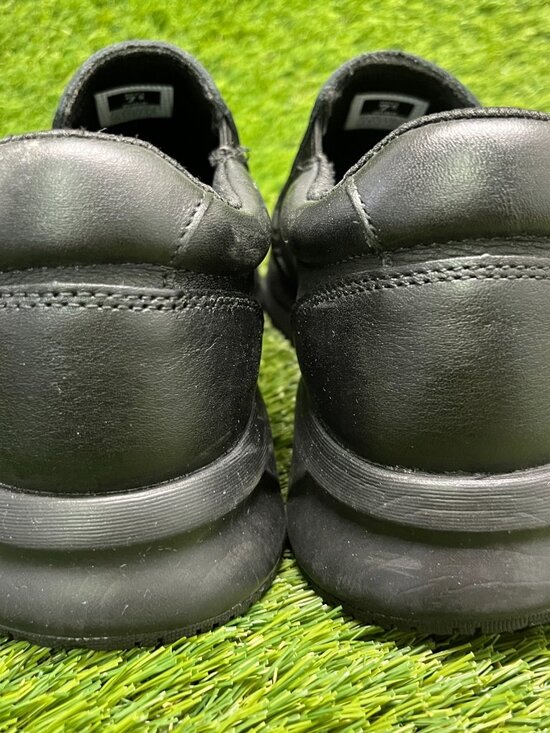 Kuru Kivi 2 Mens Size 7.5E Triple Black Classic Walking Leather Slip-On Shoes main image 10